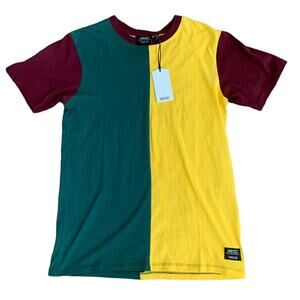 Wesc Color Block T-shirt unisex Men Size Med Or Women Size Lg ~ NWT